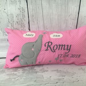 Motivkissen Babyelefant