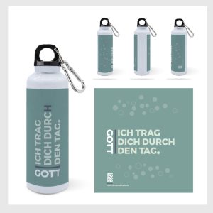 Trinkflasche „1000 gute Gründe“