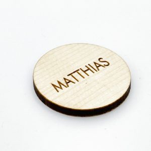 Button personalisiert