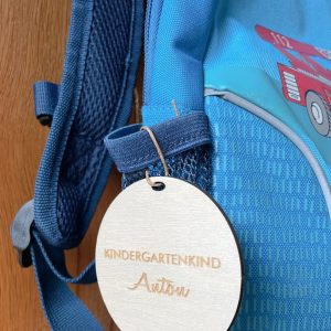 Anhänger Kindergartenkind personalisiert