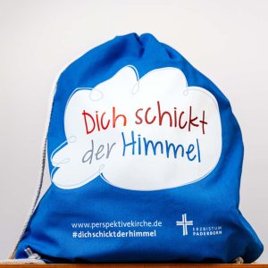 Turnbeutel #dich schickt der Himmel